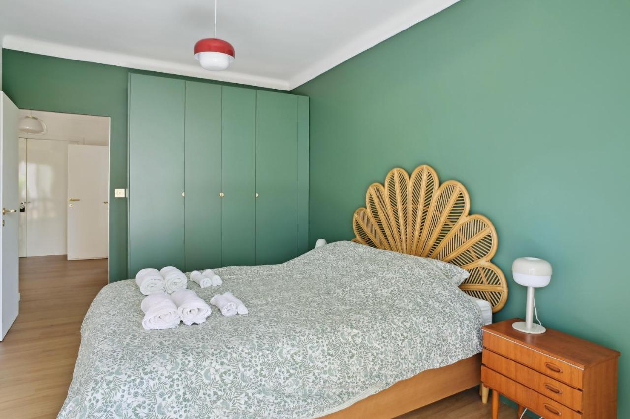 Designer Flat, Luxurious, Close From Palais, Terrasse, Private Garage, Air Conditoning كان المظهر الخارجي الصورة
